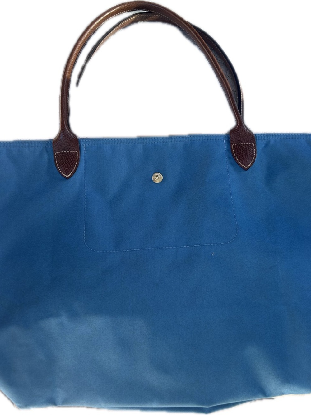 Longchamp Le Pliage Medium Shoulder Tote - Light Blue